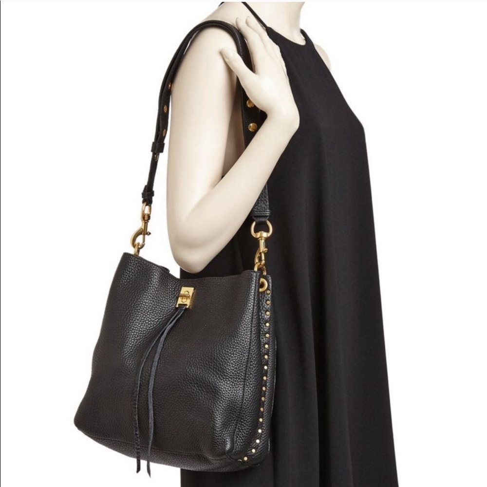 NWT Rebecca Minkoff Darren Shoulder Bag- Black